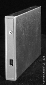 2,5" Alu-Festplattengehäuse  USB 2.0 für SATA-Festplatten