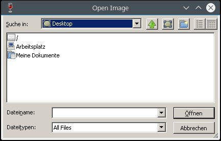 Open Image 'Desktop'