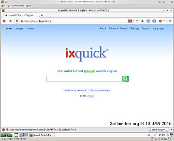 LUbuntu 64-bit unter VMware Player eingerichtet