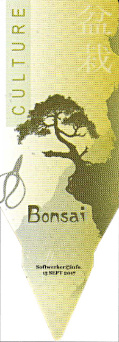Bonsai Namensschild