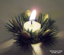 brennende Kerze