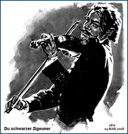 Du schwarzer Zigeuner